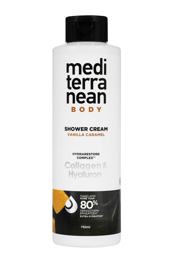 SHOWER CREAM VANILLA CARAMEL 750 ML